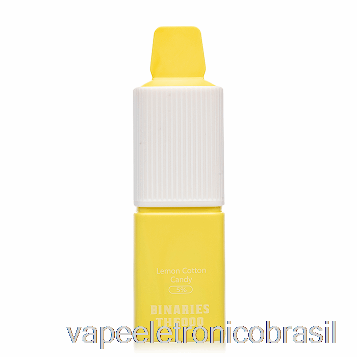 Vape Eletrônico Horizonte Binários Th6000 Algodão Doce Limão Descartável